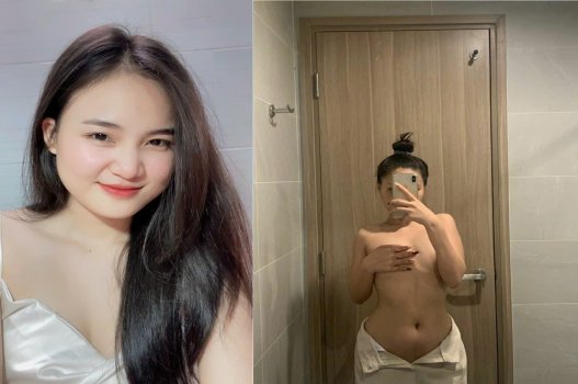 Em gái ngực khủng làm điên đảo các anh