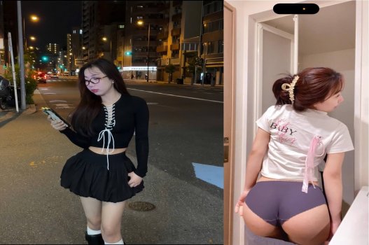 Clip thu hút em du học sinh có vòng ba trắng sáng