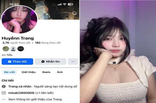 Khoái chí với đít tròn Huyền Trang